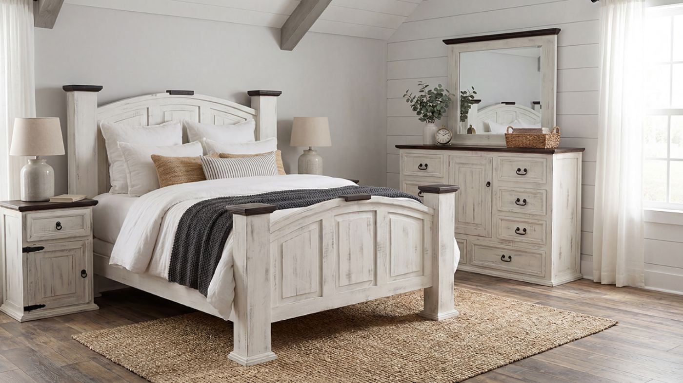 Picture of Mansion King Poster Bedroom Set