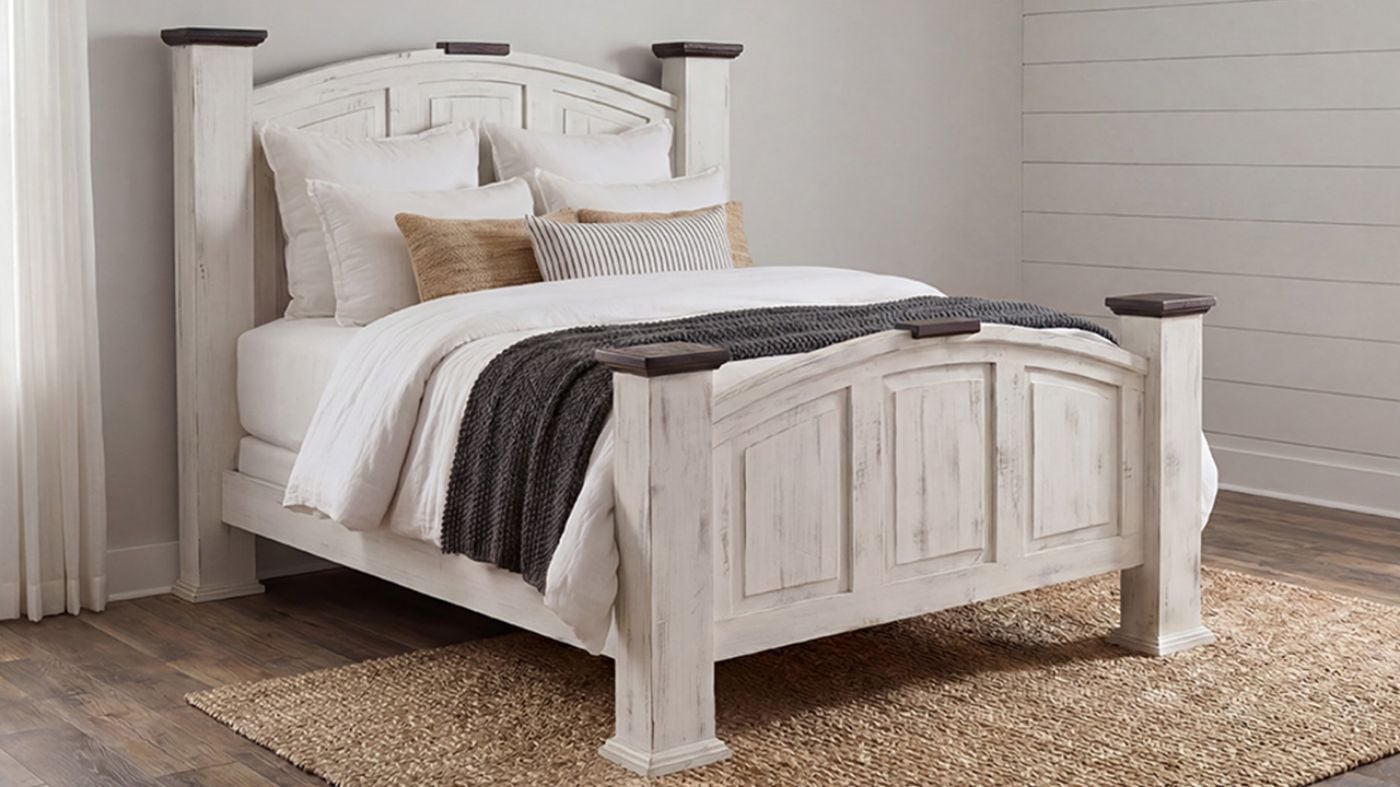 Picture of Mansion Bed - White