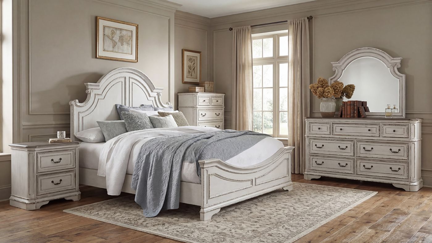 Picture of Magnolia Manor Queen Panel Bedroom Set