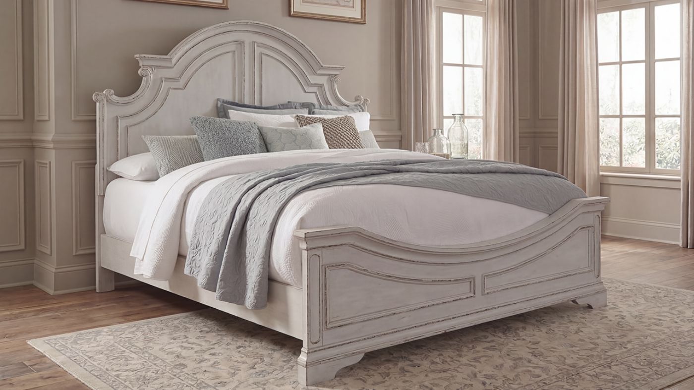 Picture of Magnolia Manor Queen Panel Bed