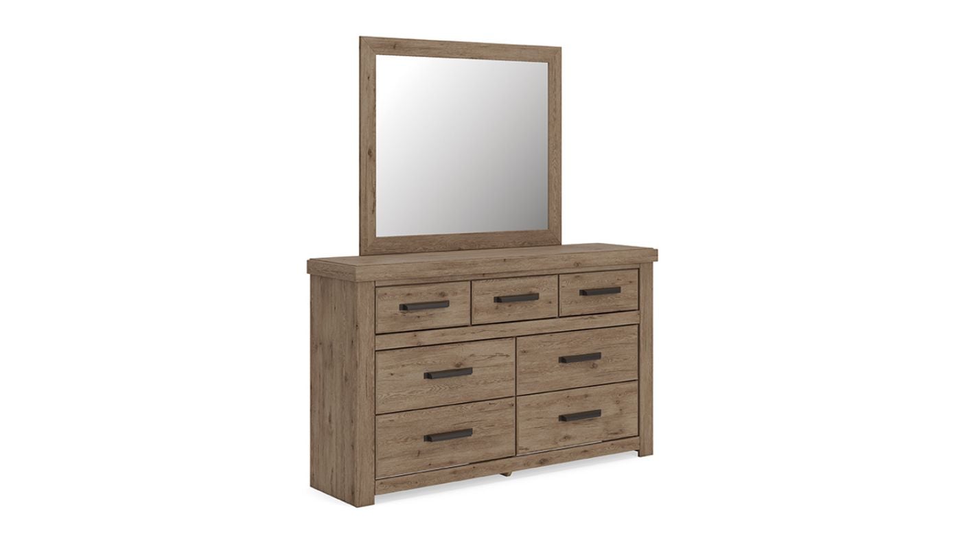 Picture of Oliandon Dresser with Mirror