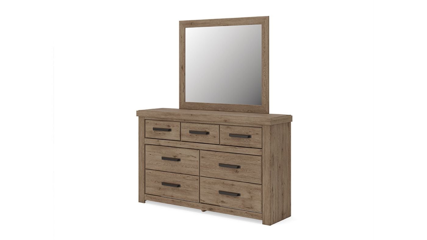 Picture of Oliandon Dresser with Mirror