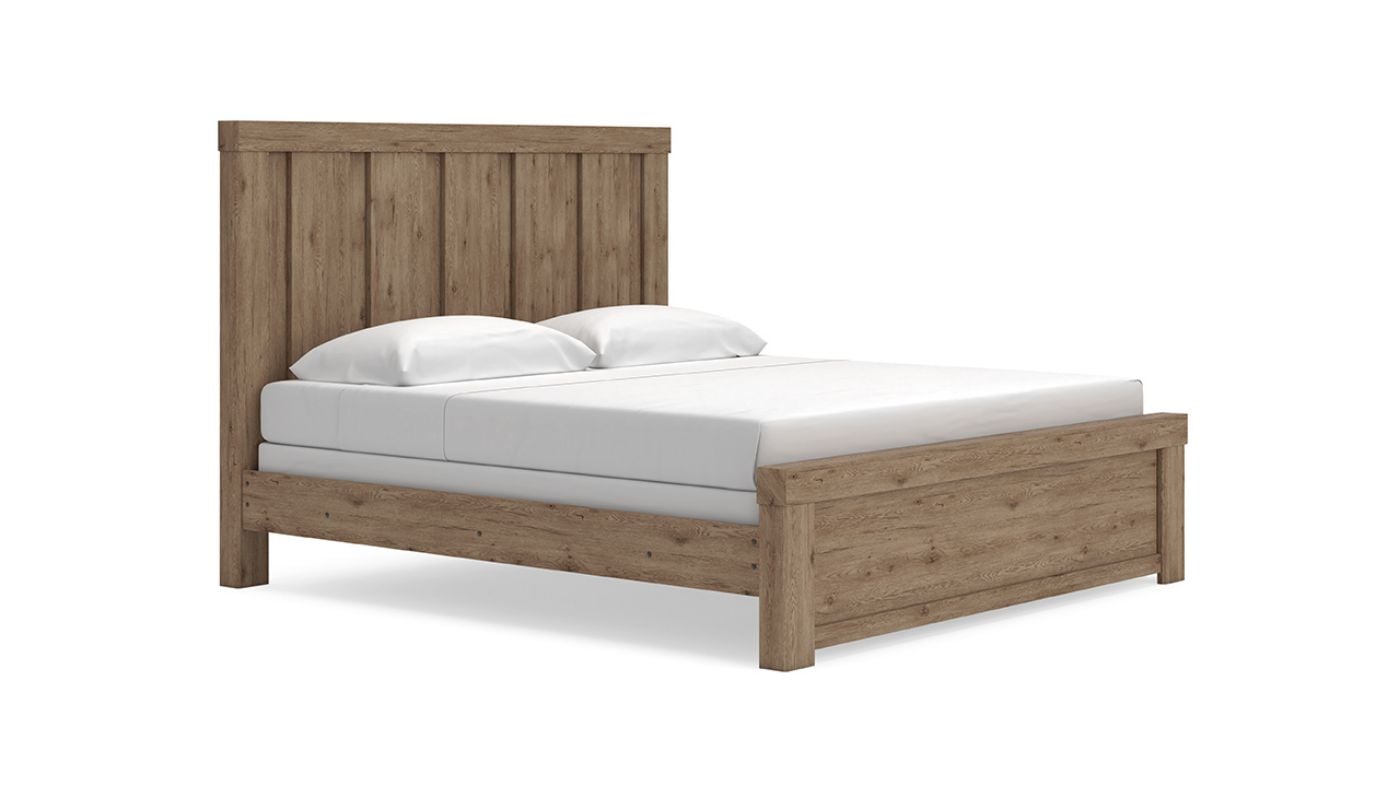 Picture of Oliandon King Panel Bed