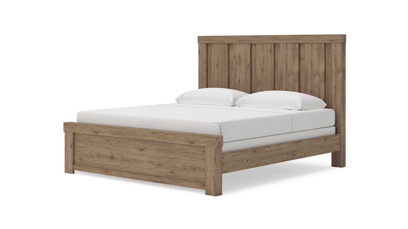 Picture of Oliandon King Panel Bed