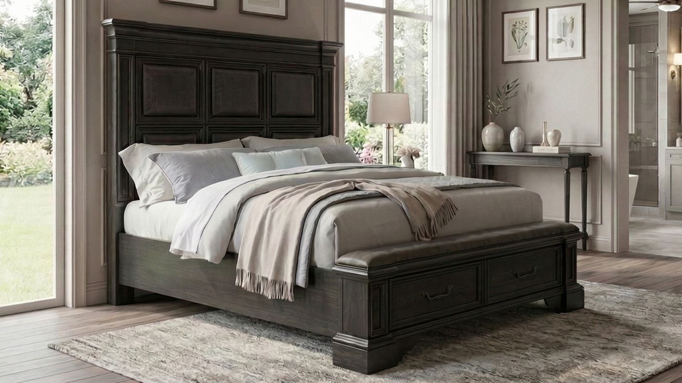 Picture of Dresden King Storage Bed