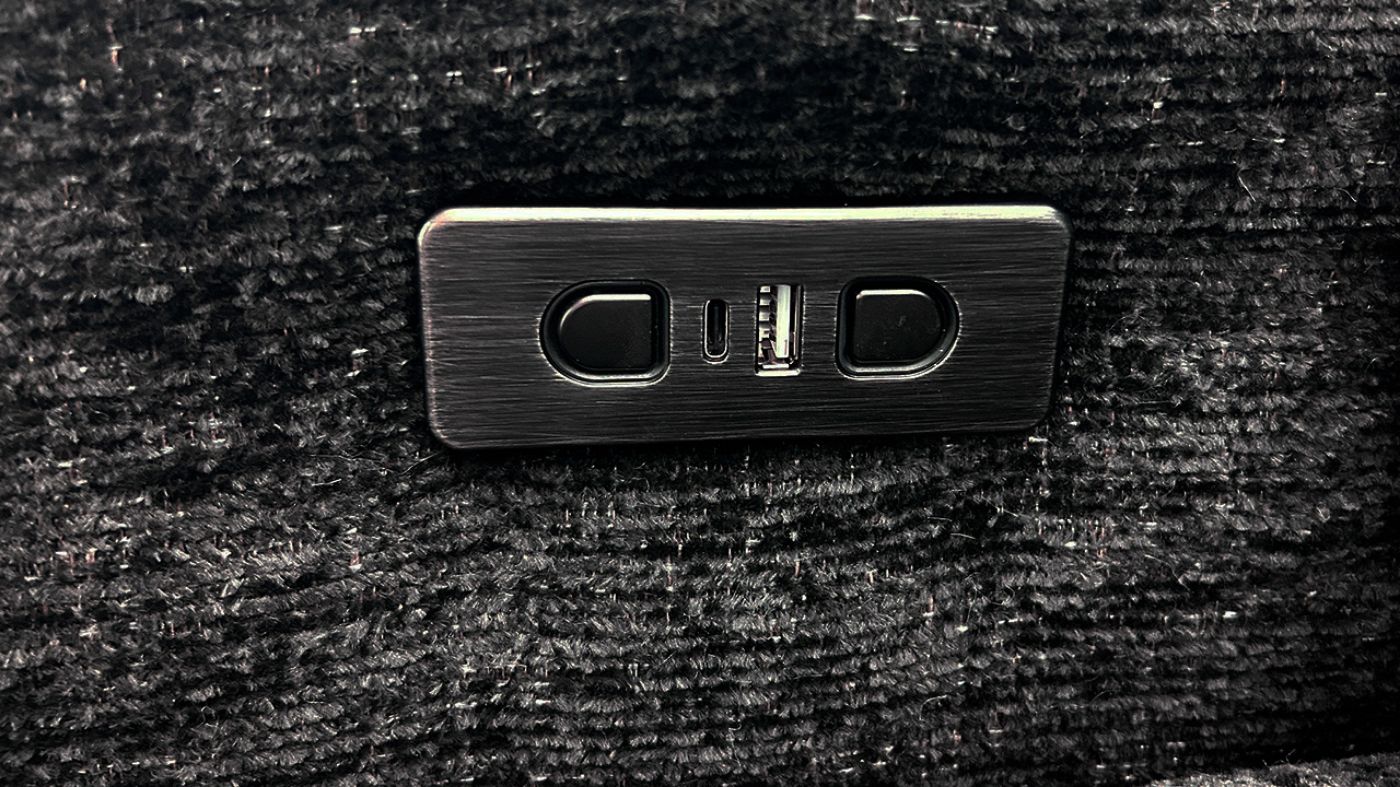 Picture of Katy Power Slider Sofa - Black