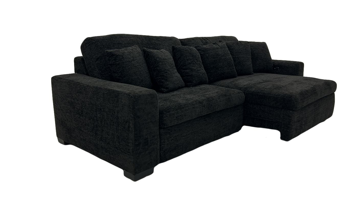 Picture of Katy Power Slider Sofa - Black