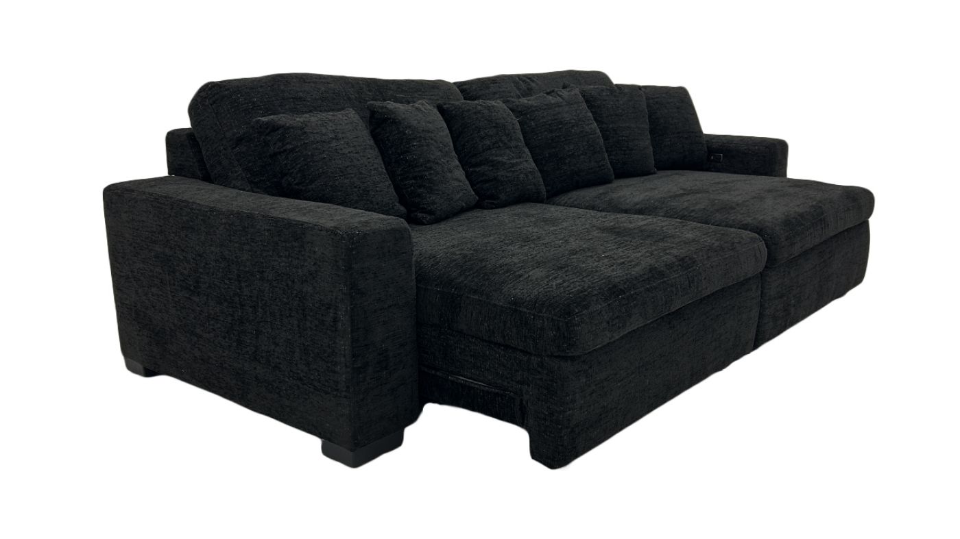 Picture of Katy Power Slider Sofa - Black