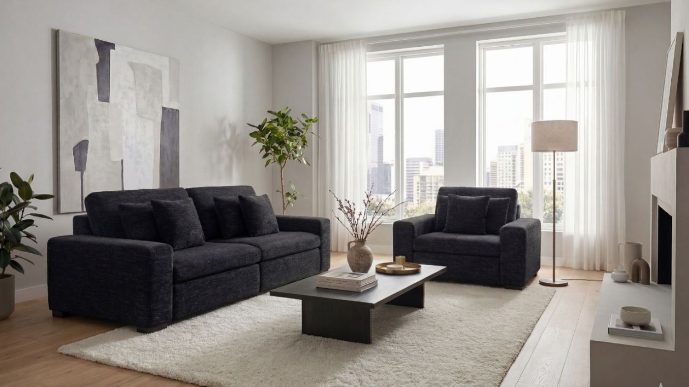 Picture of Katy Power Slider Sofa - Black
