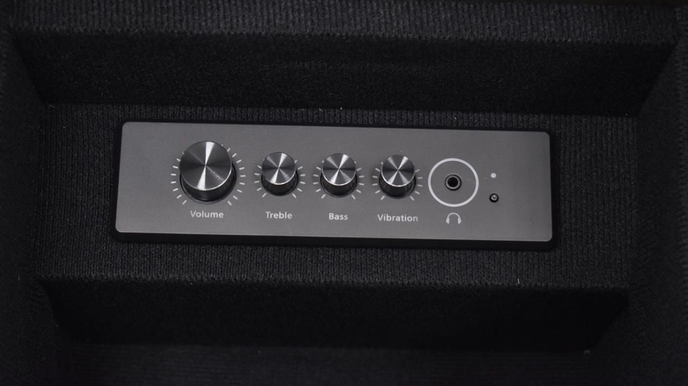 Picture of Alpha Power Sectional - Gray