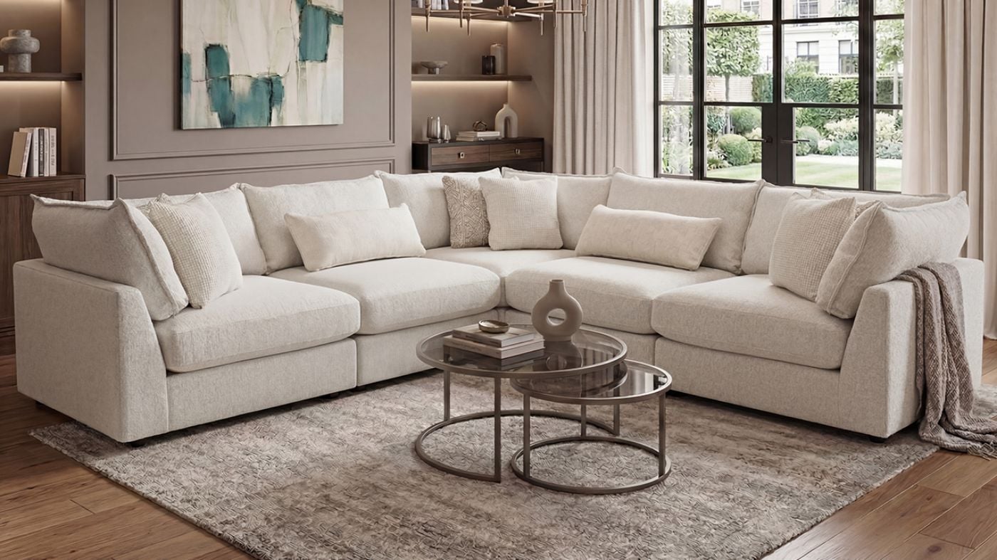 Picture of Hogan Sectional - Off White