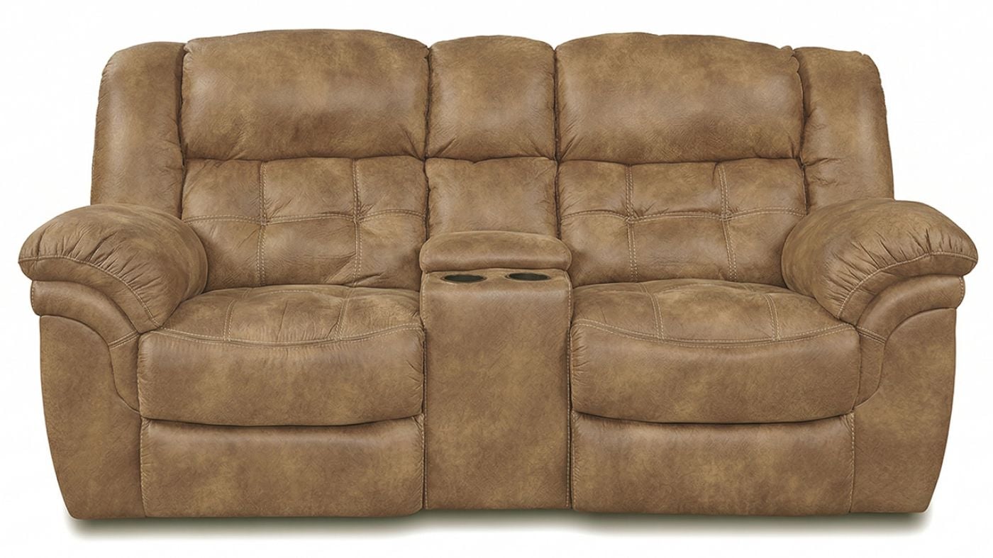 Picture of Denton Power Loveseat - Brown
