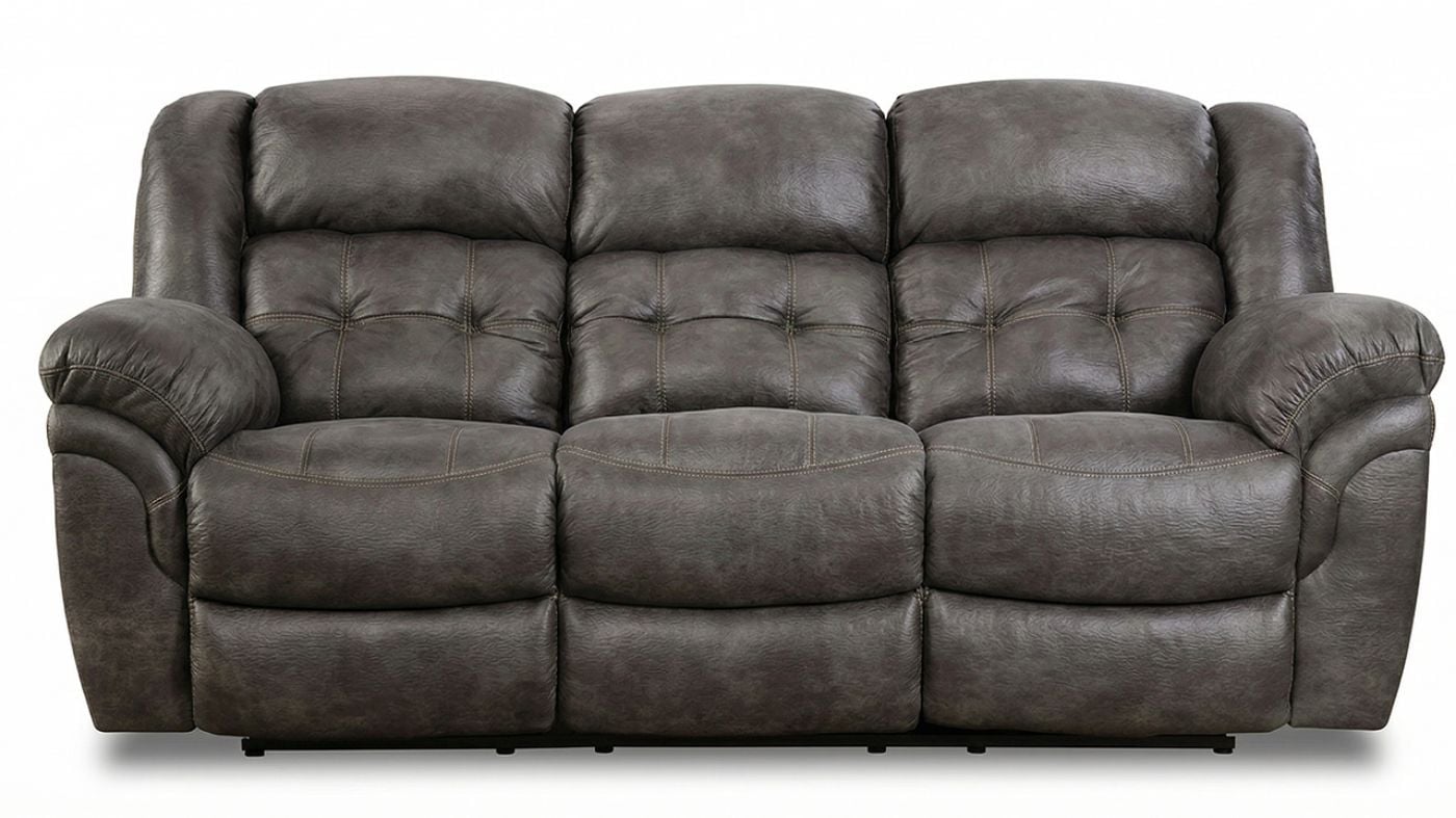 Picture of Denton Reclining Sofa - Gray
