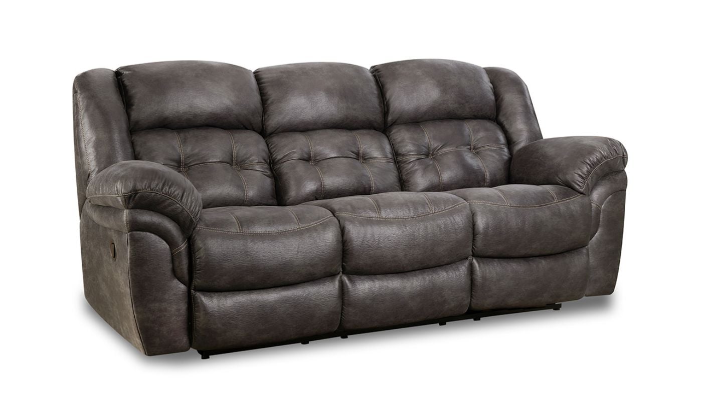 Picture of Denton Reclining Sofa - Gray