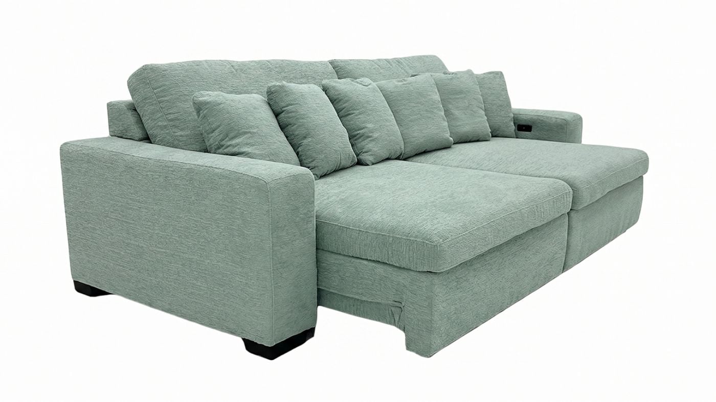 Picture of Katy Power Slider Sofa - Blue