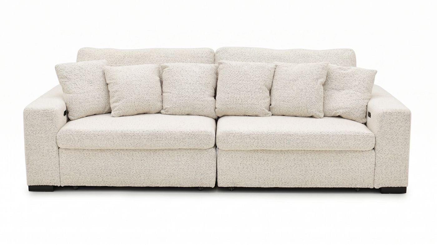 Picture of Katy Power Slider Sofa - White