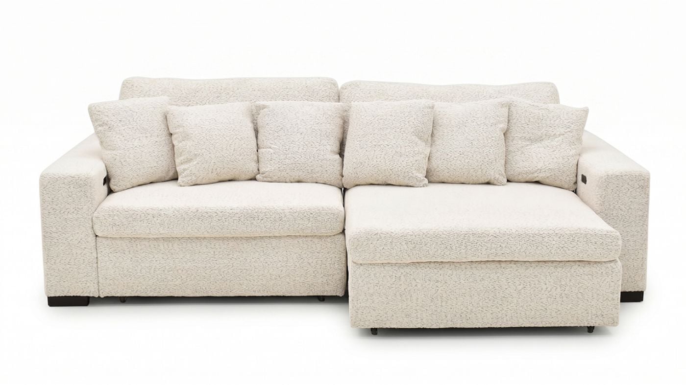 Picture of Katy Power Slider Sofa - White