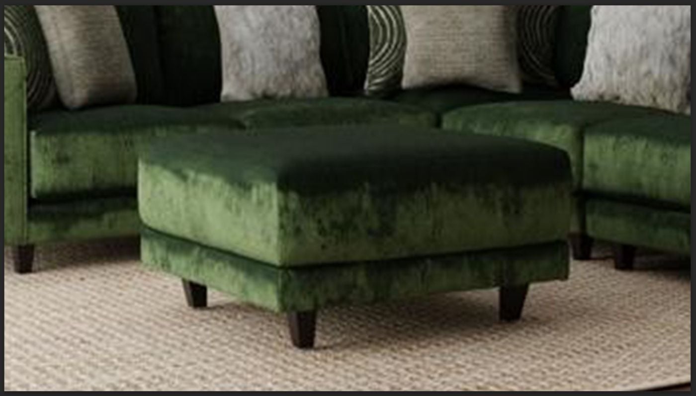 Picture of Breckenridge Ottoman - Green