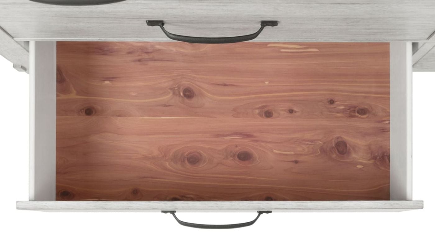 Picture of Scott Dresser with Mirror - White