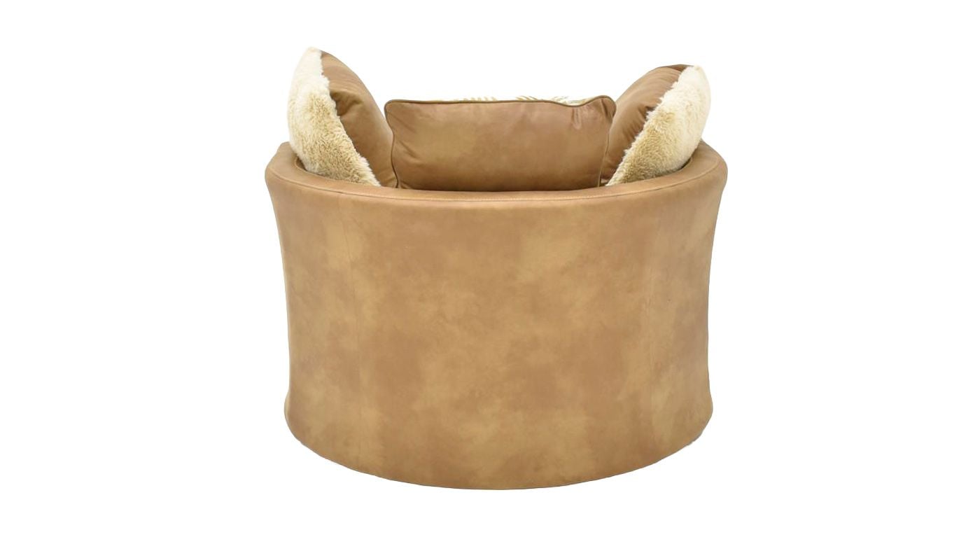 Picture of Crow Swivel Chair - Camel