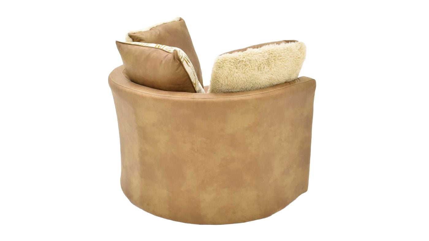 Picture of Crow Swivel Chair - Camel