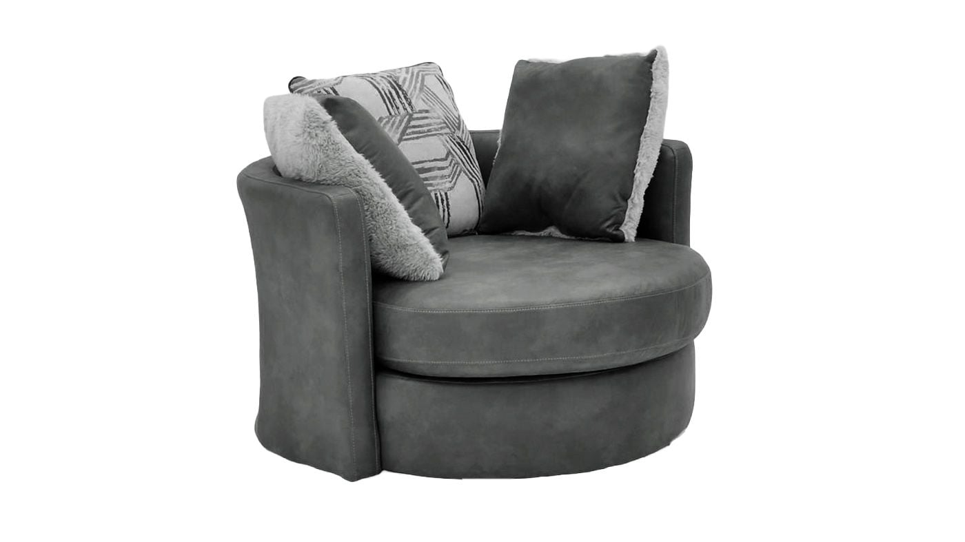 Picture of Crow Swivel Chair - Gray