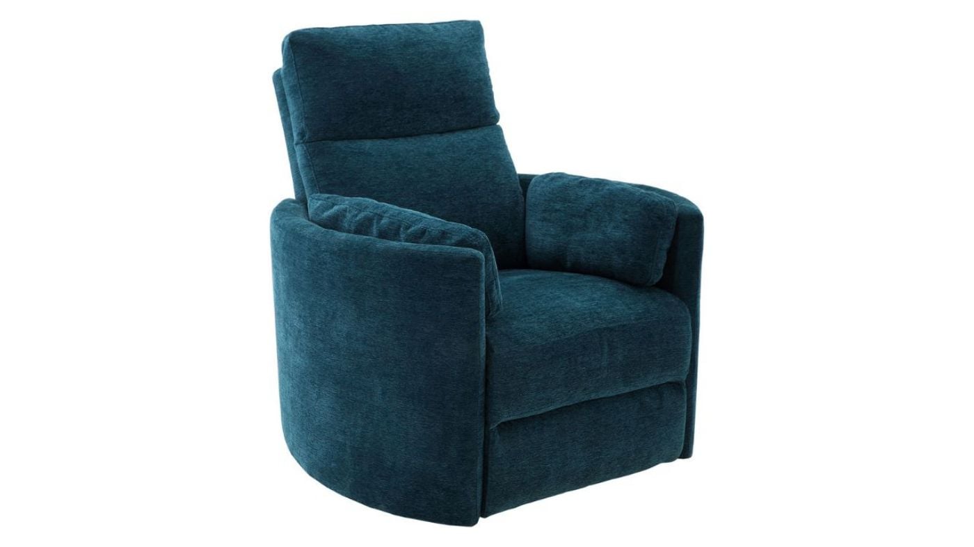 Picture of Radius Power Swivel Glider Recliner - Peacock