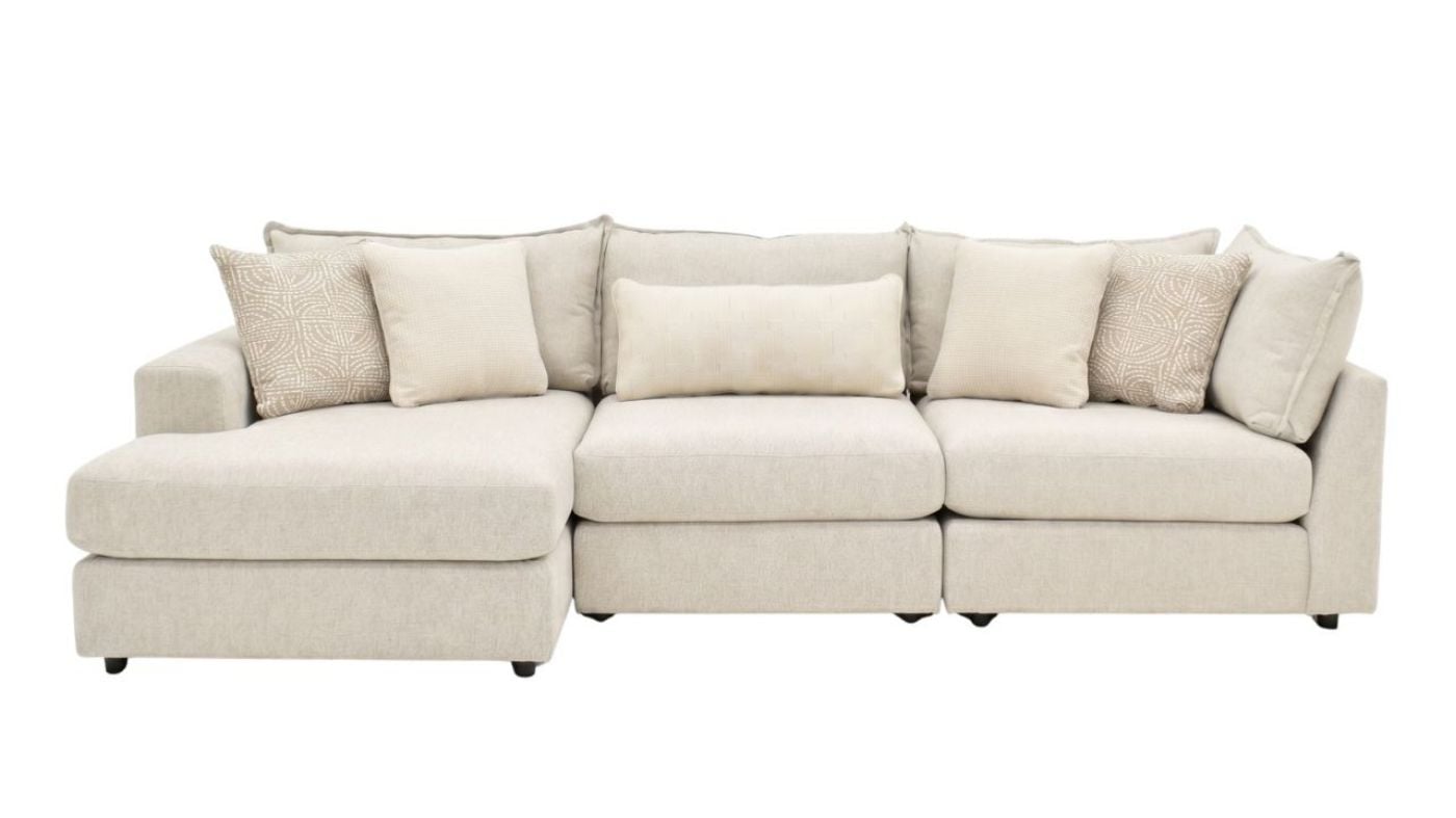 Picture of Hogan Left Chaise Sofa - Off White