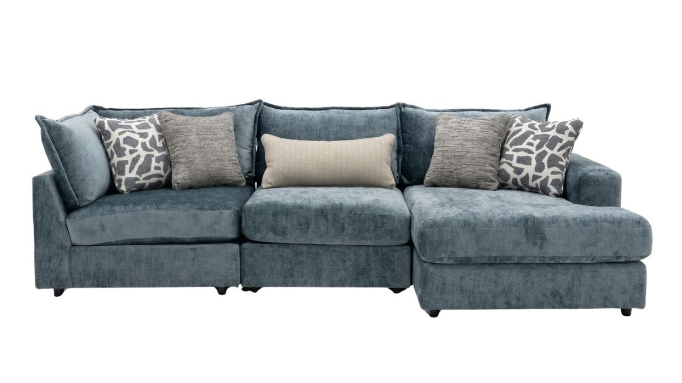 Picture of Hogan Right Chaise Sofa - Steel