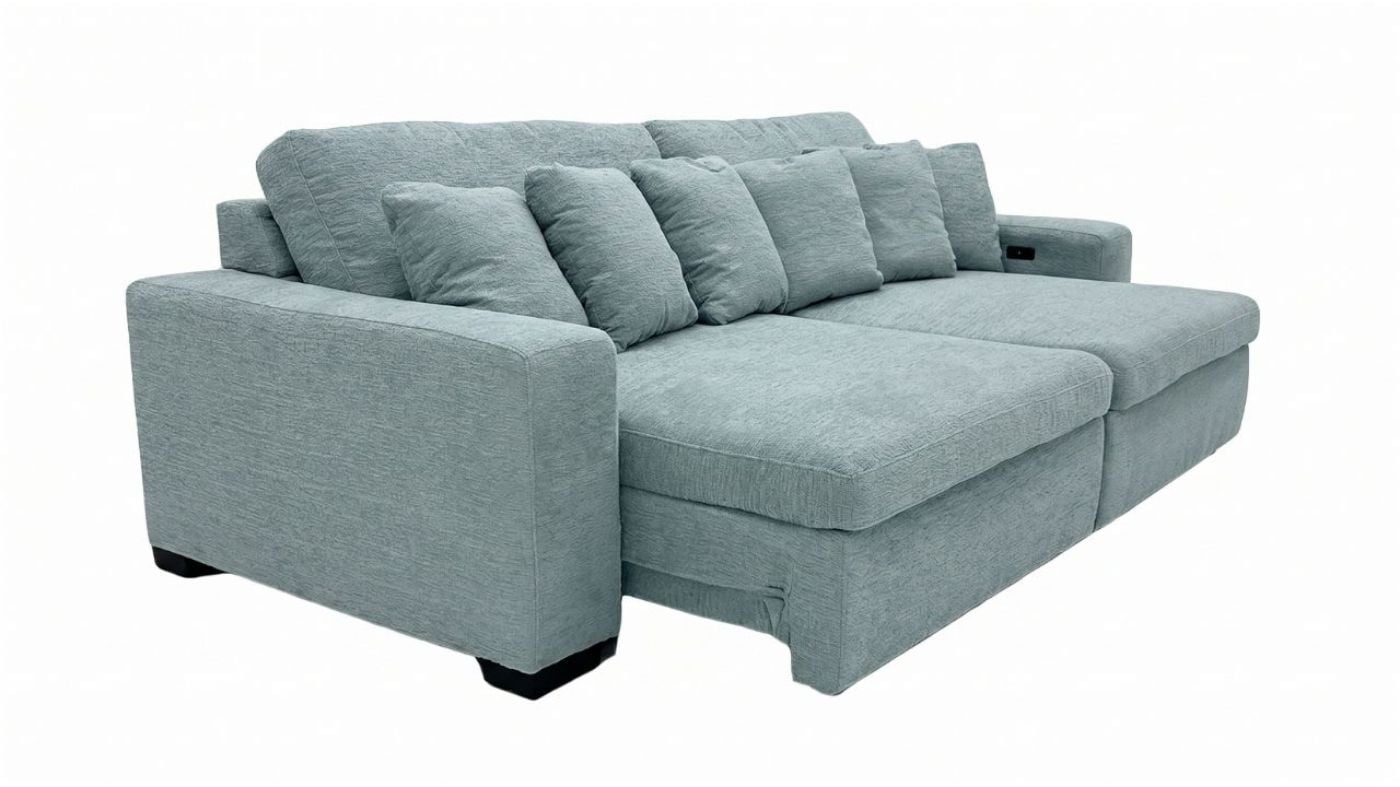 Picture of Katy Power Slider Sofa - Blue