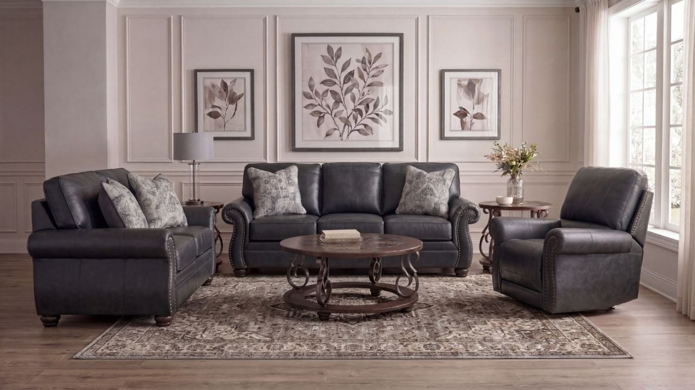 Picture of Shadsburne Sofa Set - Gray