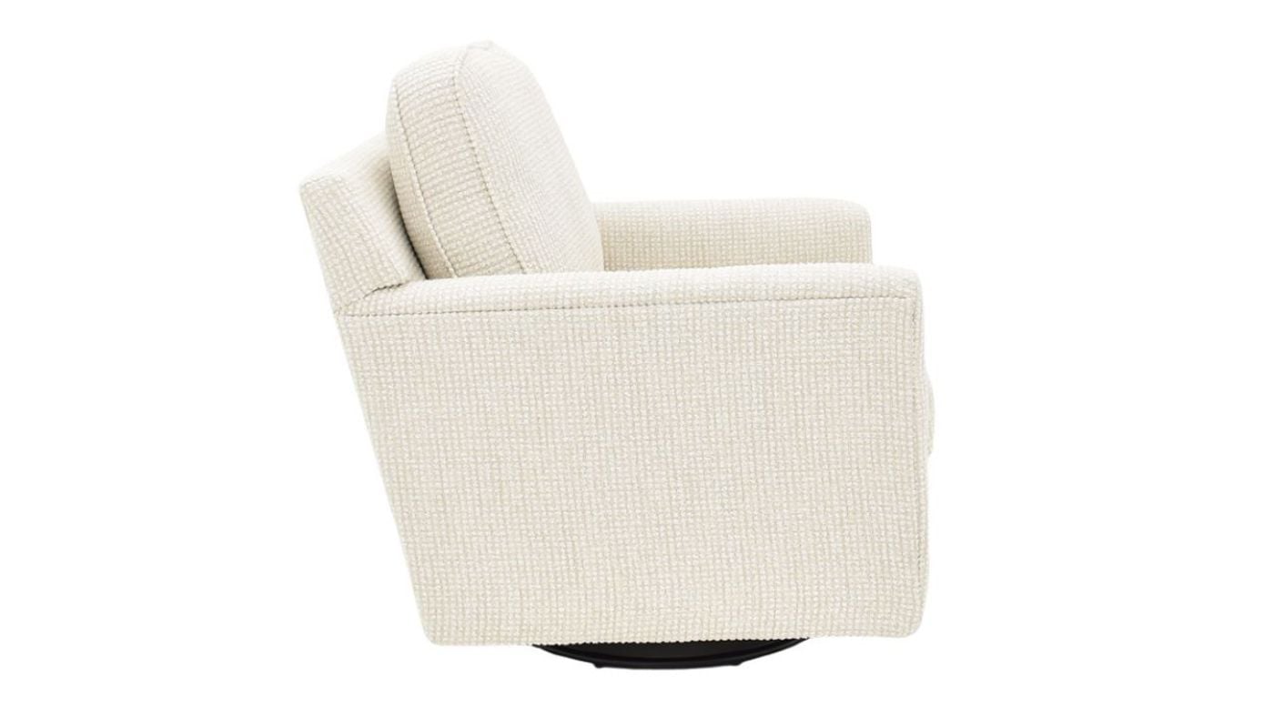 Picture of Hogan Swivel Glider Chair - Off White