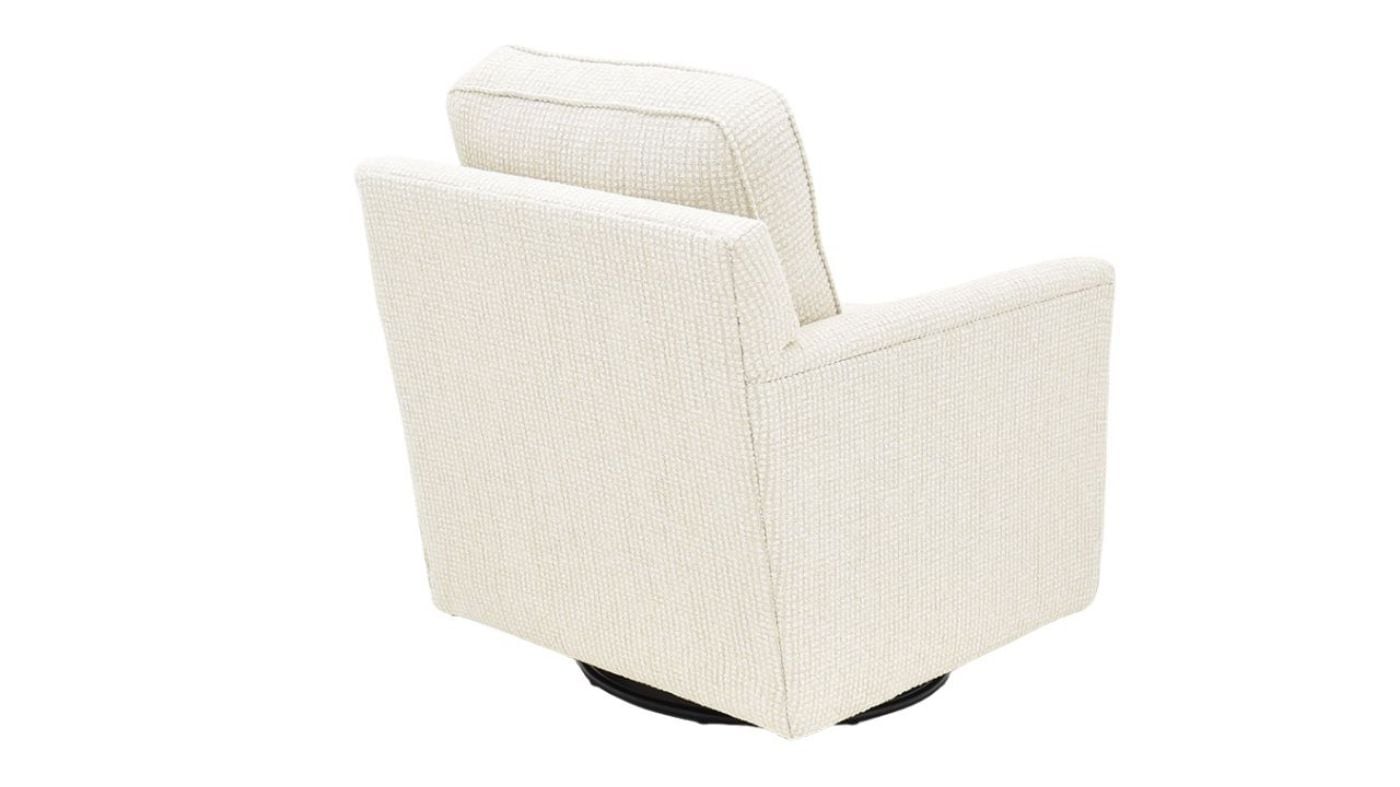 Picture of Hogan Swivel Glider Chair - Off White