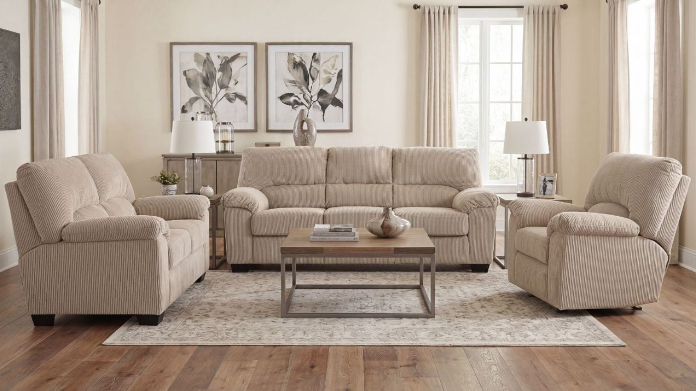 Picture of Simple Joy Sofa Set - Sand