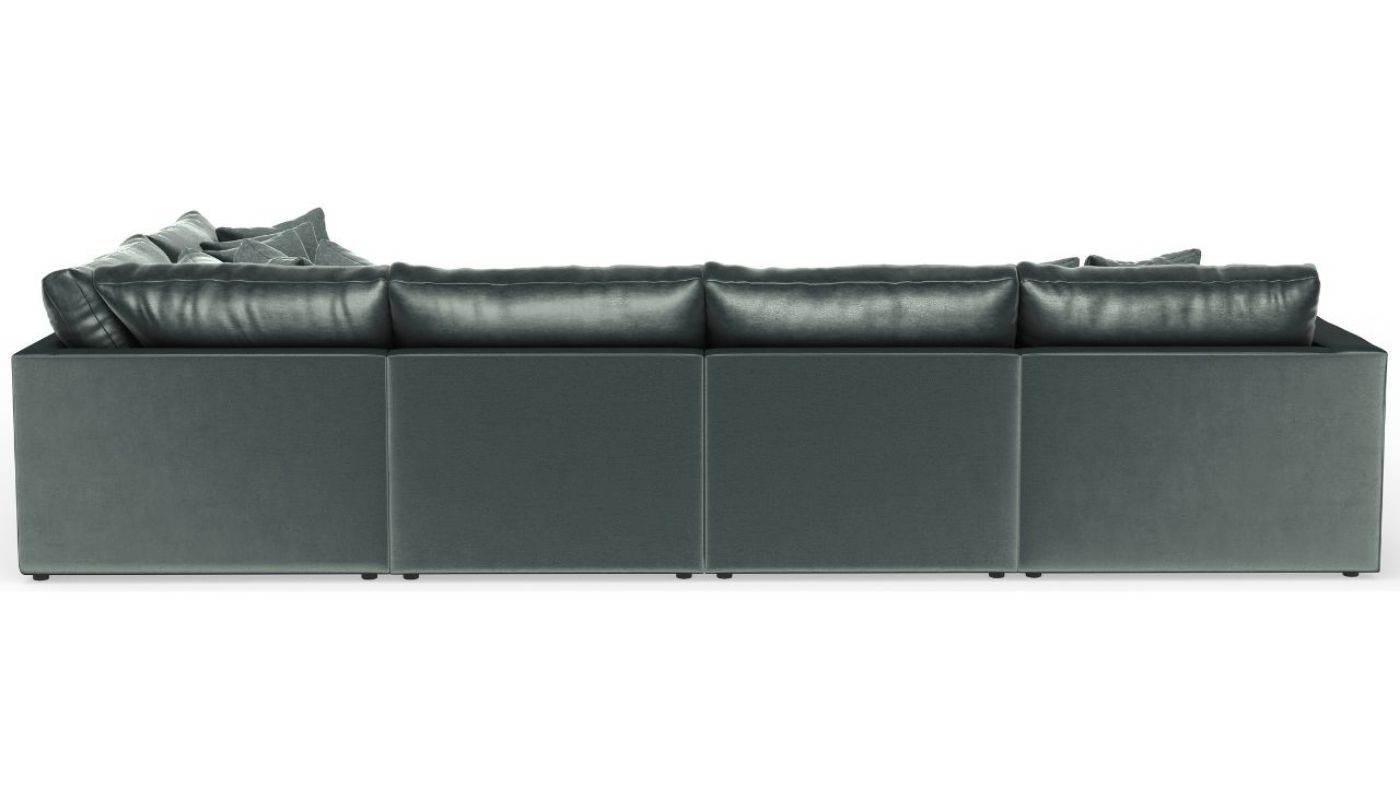 Picture of Remington Left Sectional - Green