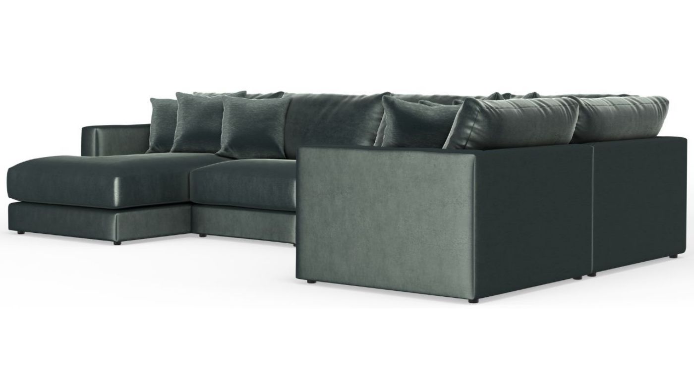 Picture of Remington Left Sectional - Green