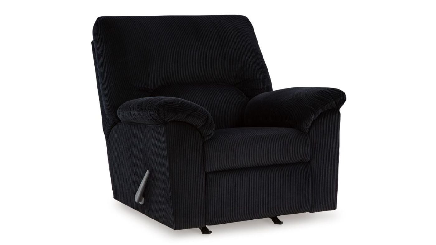 Picture of Simple Joy Rocker Recliner - Black