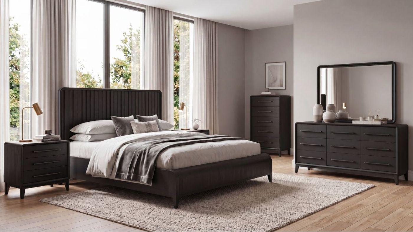 Picture of Elure Queen Bedroom Set - Black