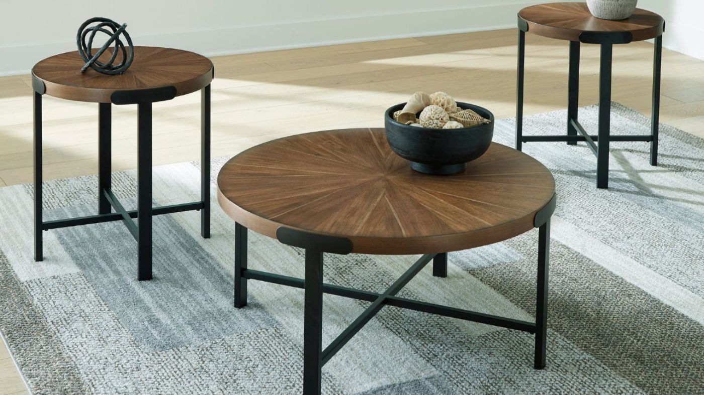 Picture of Crosstrail 3-Piece Coffee Table Set
