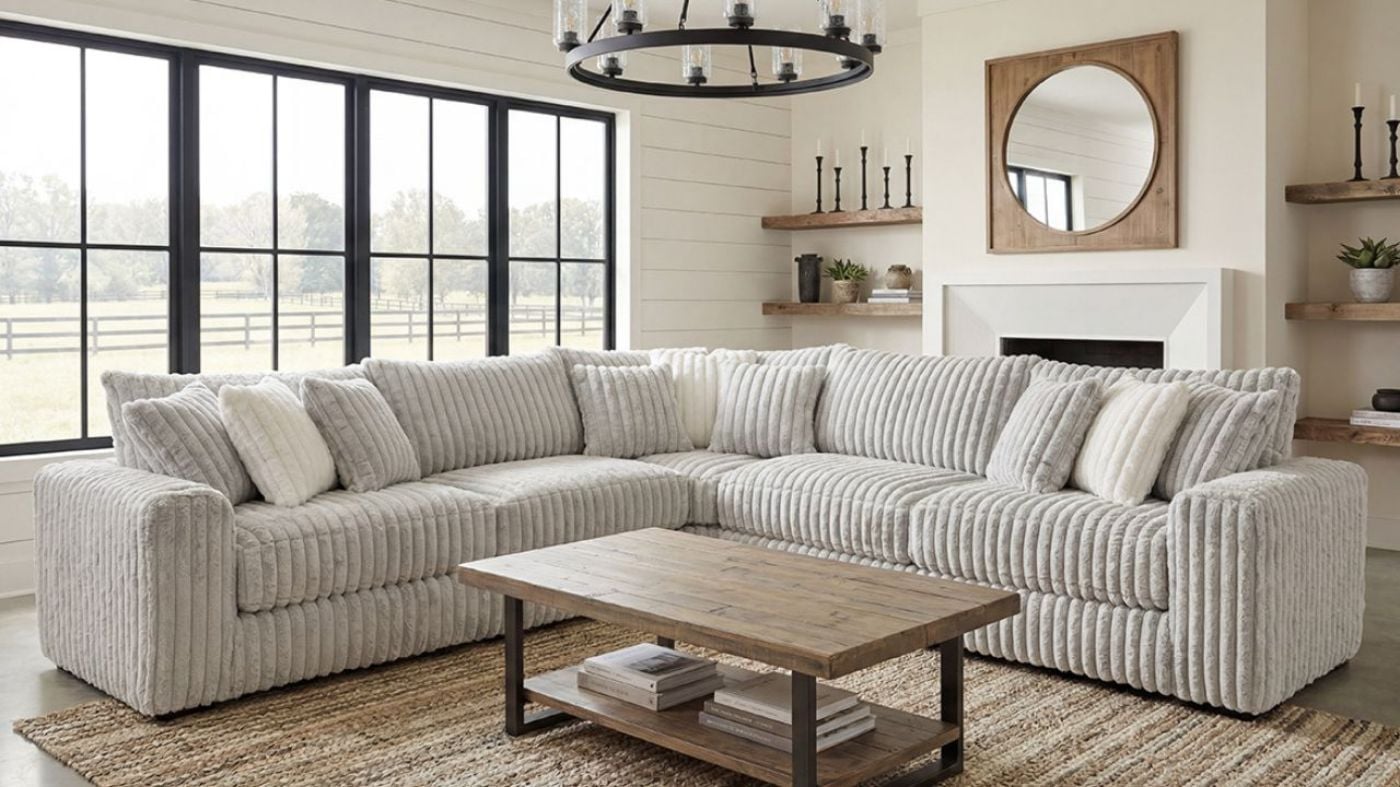 Picture of Mondo Sectional - Light Gray