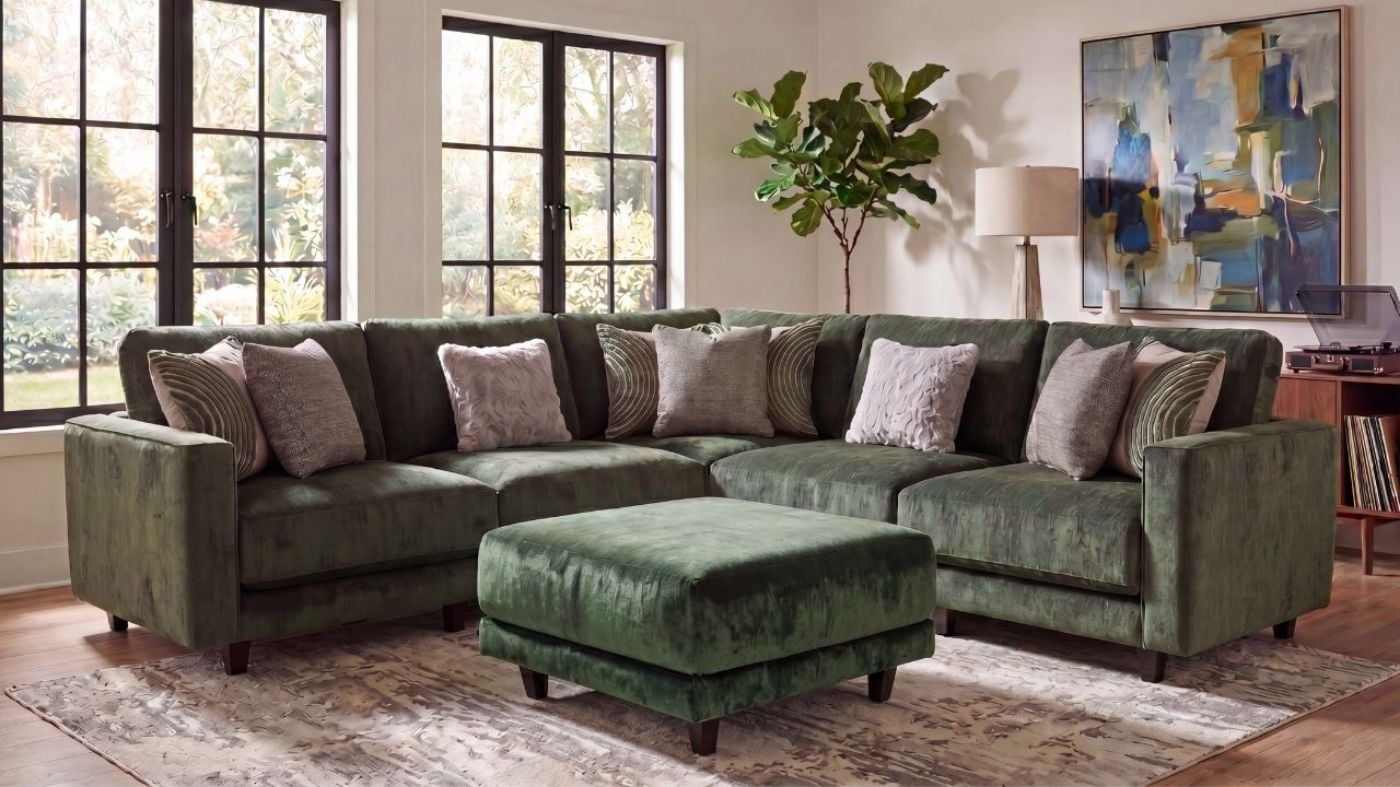 Picture of Breckenridge Sectional - Green
