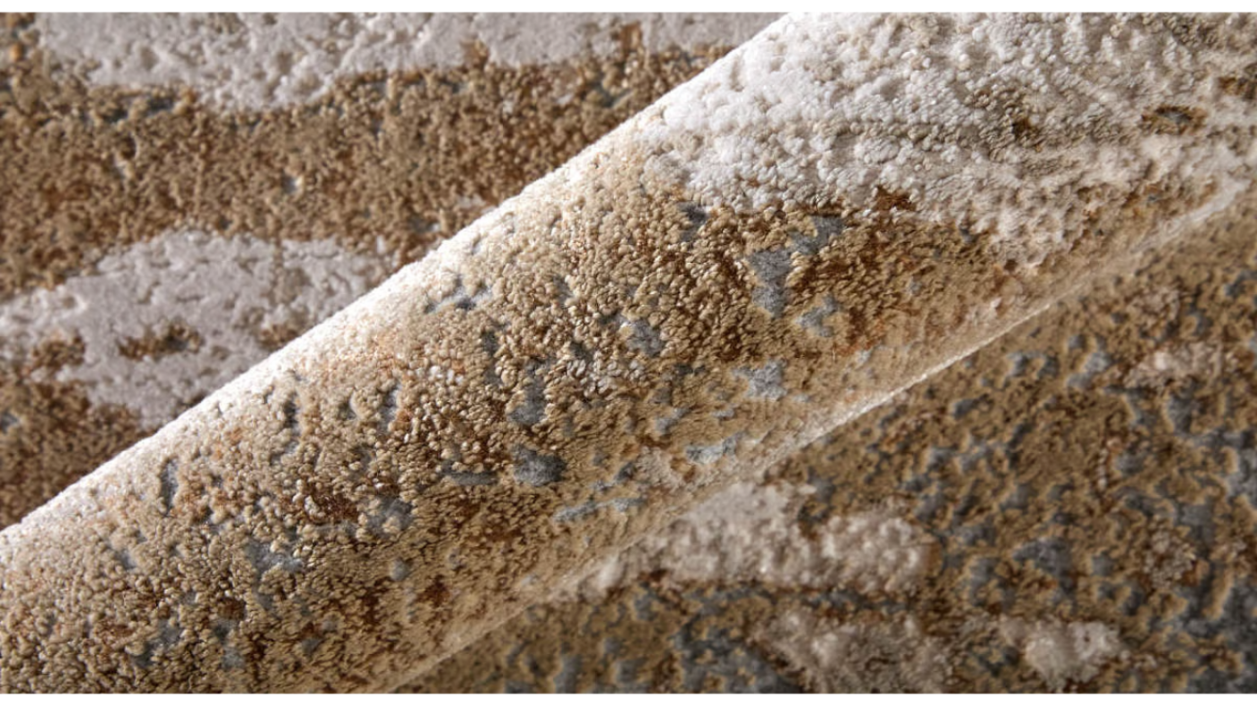 Picture of Aura 5x8 Rug - Beige/Gold
