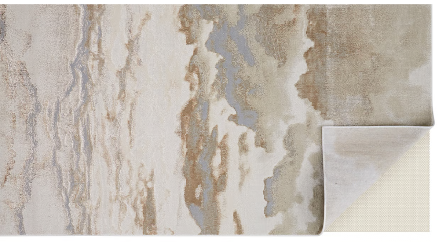 Picture of Aura 5x8 Rug - Beige/Gold