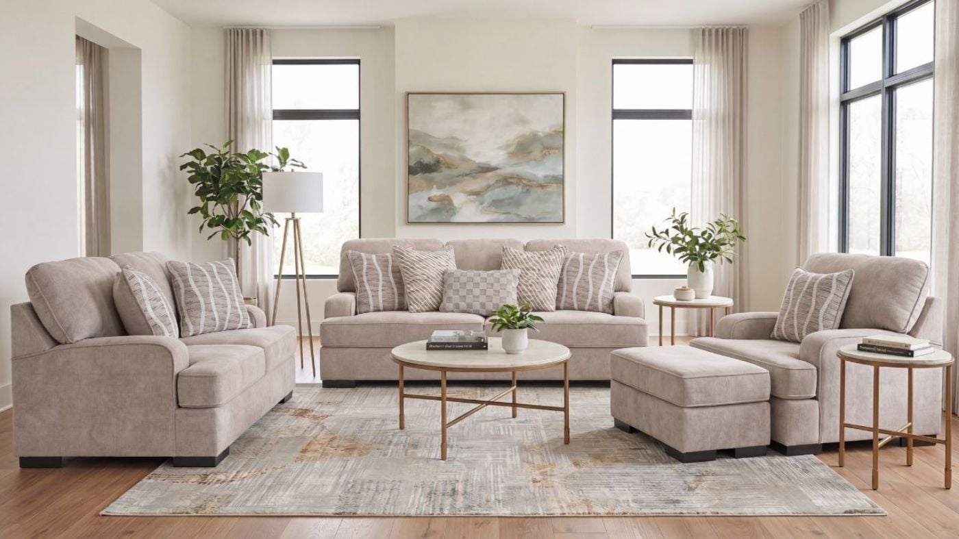 Picture of High Profile Sofa Set