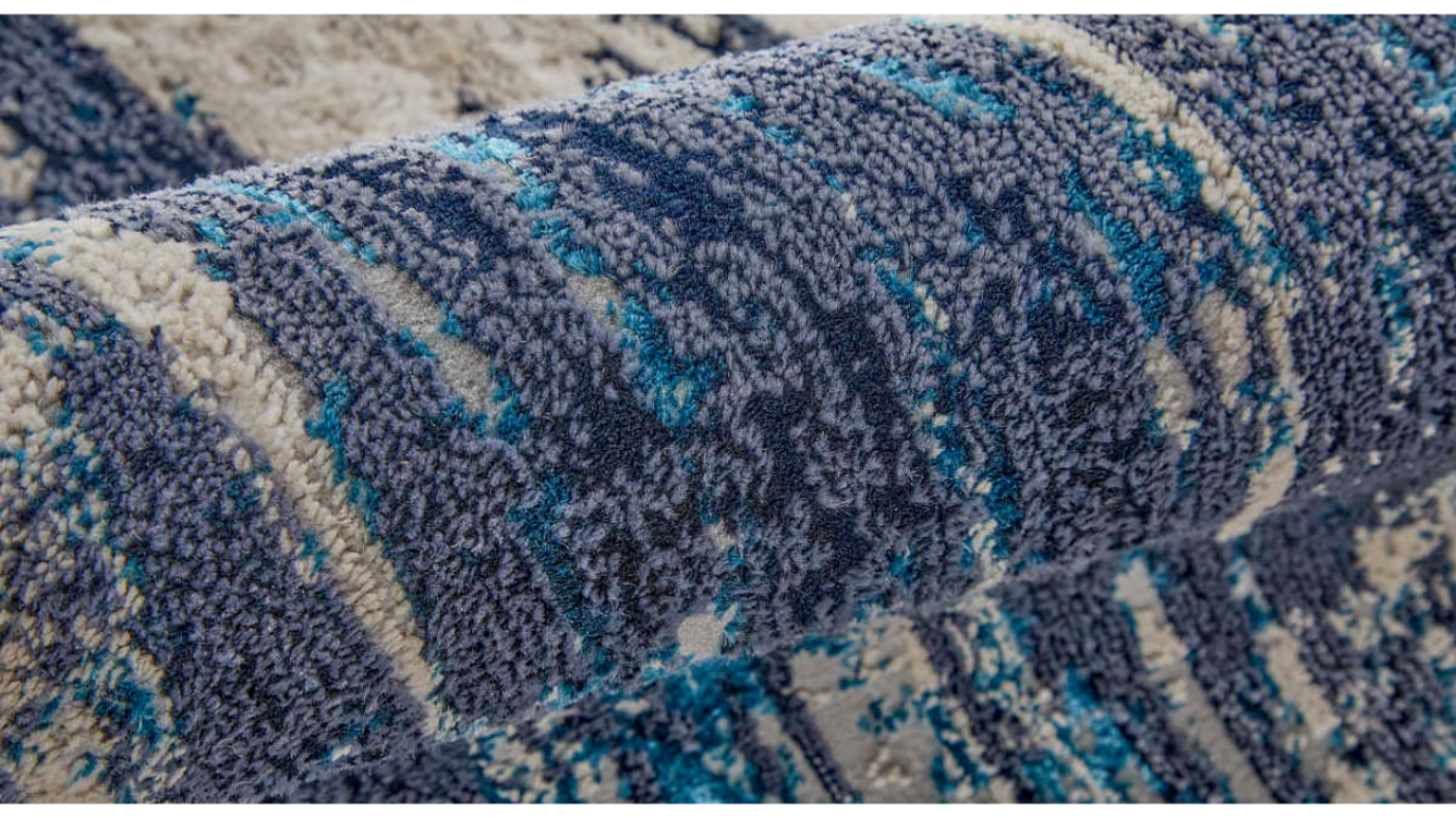 Picture of Indio 5X8 Rug - Beige & Blue
