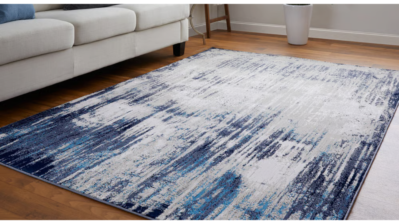 Picture of Indio 5X8 Rug - Beige & Blue