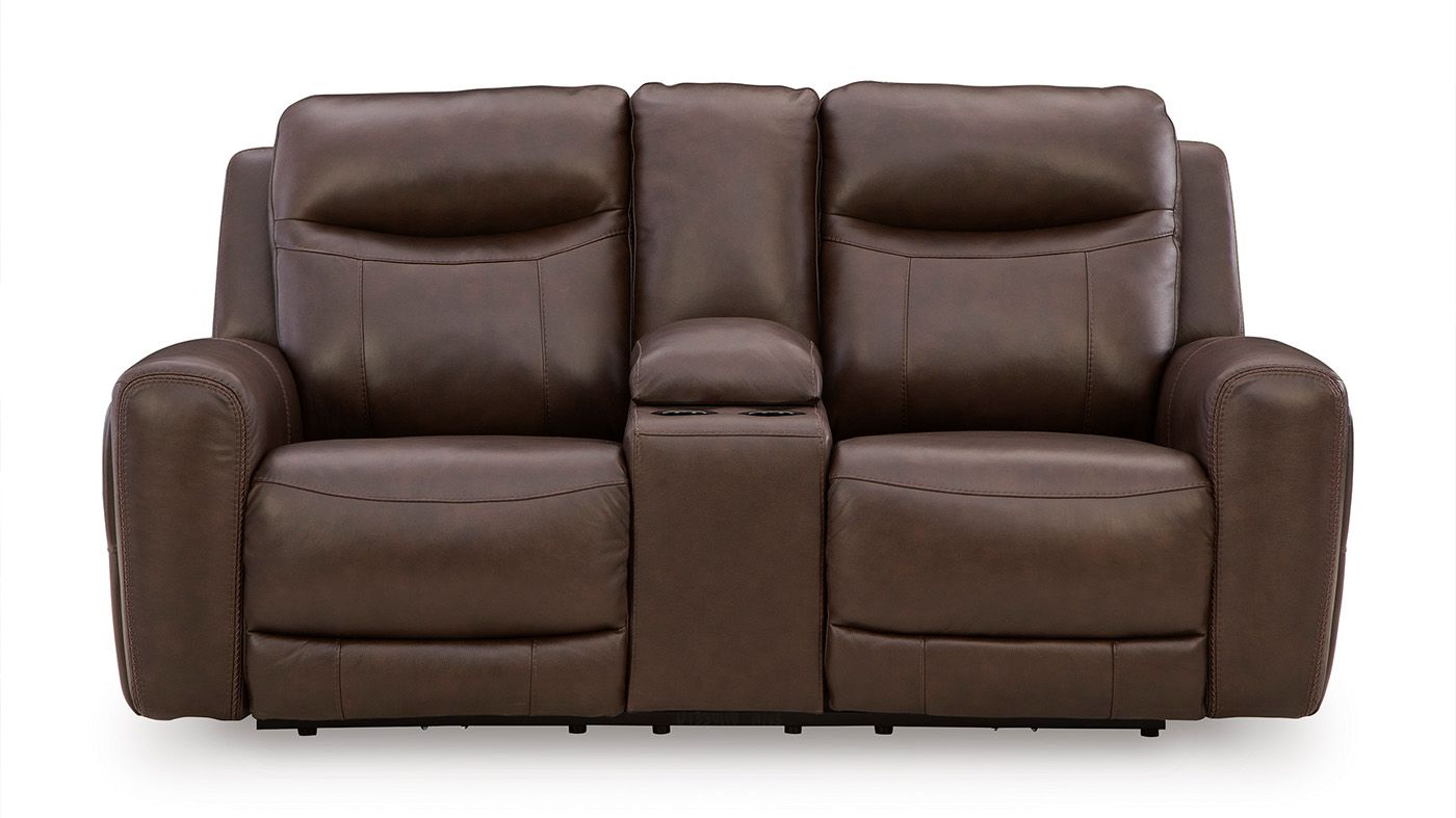 Picture of Gravier Power Leather Sofa Set