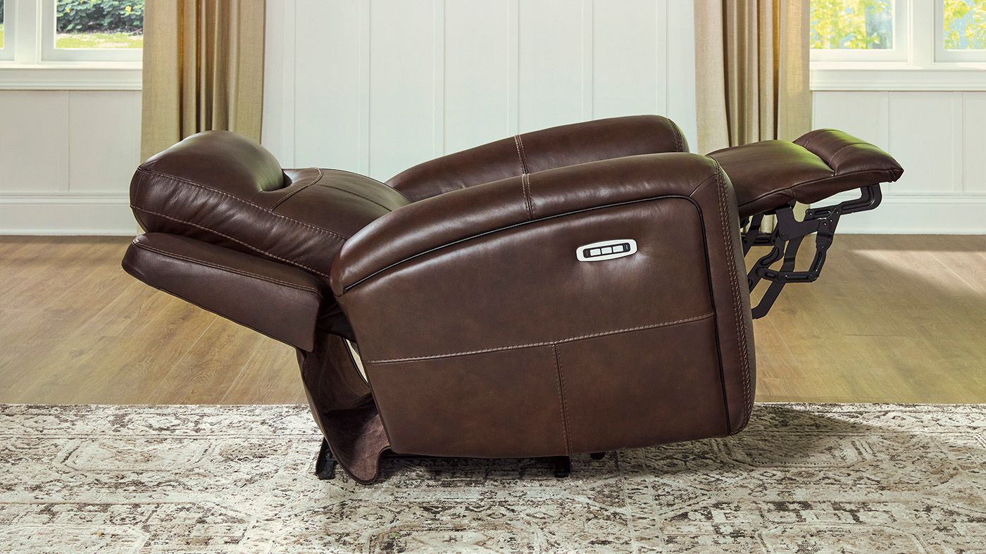 Picture of Gravier Power Leather Recliner