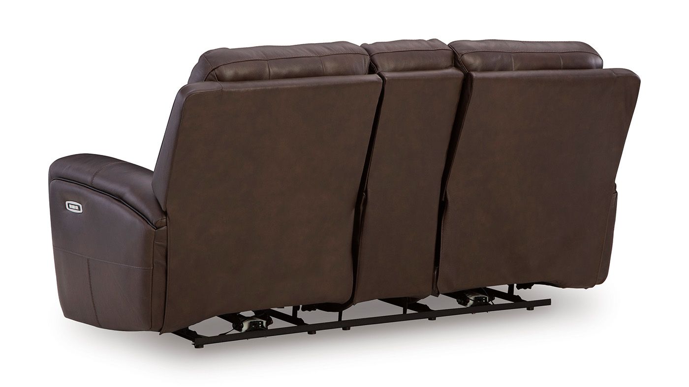 Picture of Gravier Power Leather  Loveseat