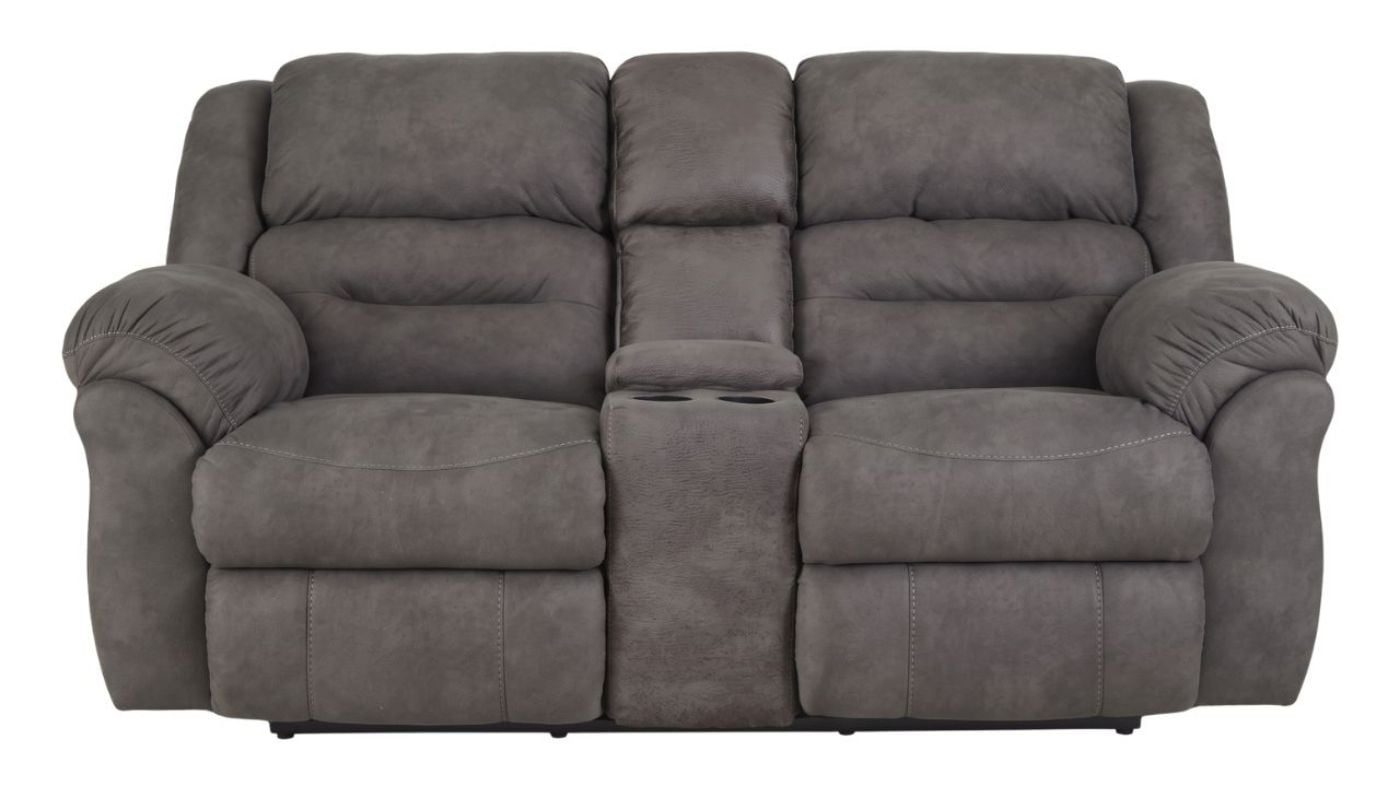 Picture of Gambler Reclining Loveseat - Gray